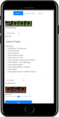 Heart ZX App on Phone